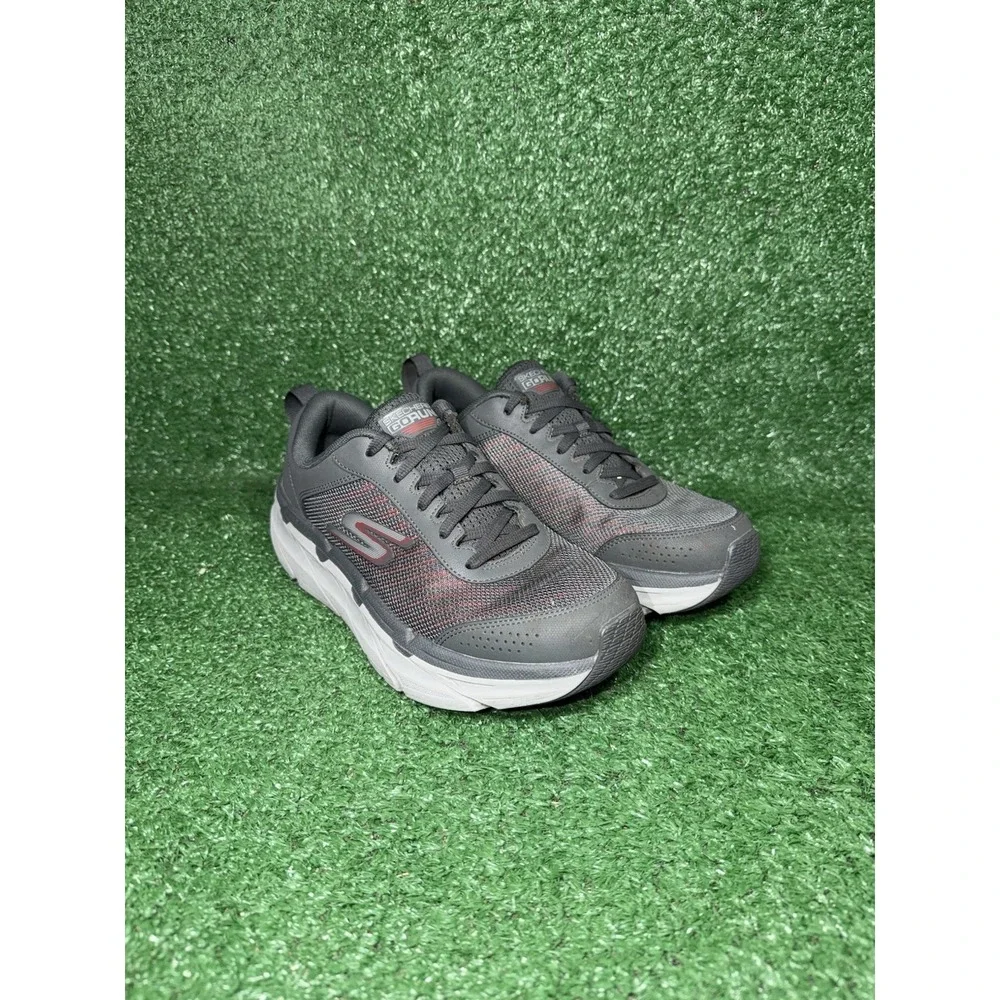 Skechers Max Cushioning Premier-Paragon Mens Size 7 Charcoal Grey Running Shoes